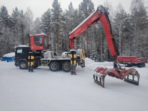 Scania P 114 Lastausauto