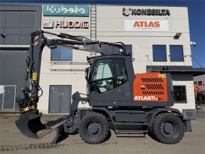 ATLAS 175WSR XW, Wheeled excavators
