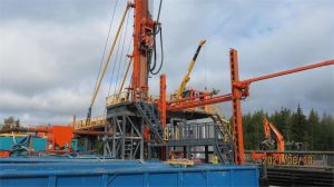 HANJIN D&B-450W, Hydraulic drill rig