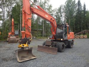 Hitachi ZX 160 W Engcon