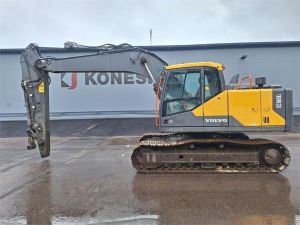 VOLVO EC160EL, Bandburna grävmaskiner