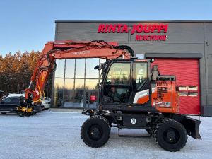 HITACHI ZX 135 W-7 / Engcon, Rasvari, Lämmitin, StageV