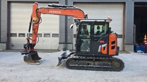 HITACHI ZX 95 US-7, Midigrävmaskiner 7t - 12t