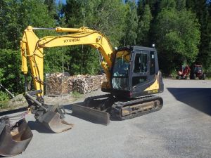 Hyundai Robex 80-7 A monopuomilla