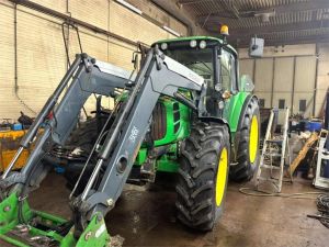 JOHN DEERE 6430, Etukuormaaja, Traktorer