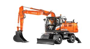Hitachi ZW180W-7 2P, Pyöräkaivukoneet