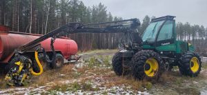 Timberjack 770, Harvesterit