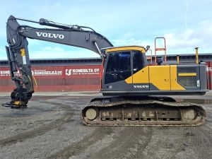 Volvo EC220EL -HYVÄT VARUSTEET-, Telakaivukoneet