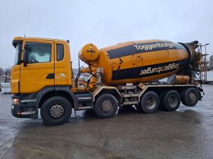 SCANIA G 480, Concrete pumps & transport, 2-axle