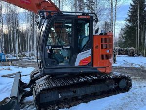 Hitachi ZX135US-7, Telakaivukoneet