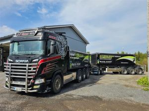 Scania R650 8x4, Wiler KHT automaattikasetti, 2-akselinen