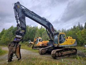 VOLVO 360LC, Pulveroija, iskuvasara, kuokkakauha