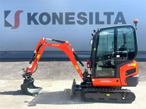 Kubota KX019-4 KALLISTAJALLA, PIENET TUNNIT