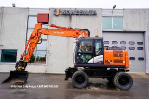 Hitachi ZX140W-5B PYÖRITTÄJÄLLÄ