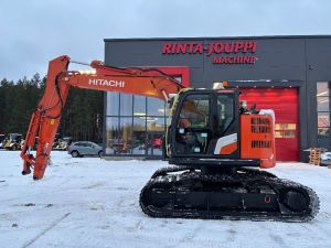 Hitachi ZX 135 US-7 / HW-alusta, Metsämalli, Rasvari