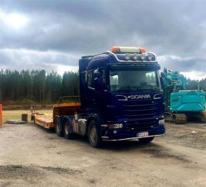 SCANIA R620 6x4, Siimet T-390-24, 3-двуосный