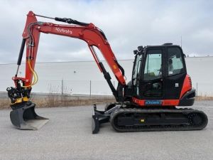Kubota KX085-5, Midikaivukoneet 7t - 12t