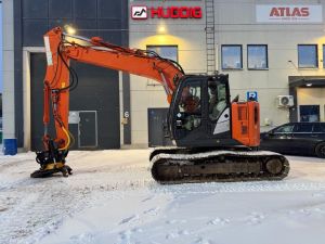 Hitachi MYYTY! SOLD! ZX135US-5B PYÖRITTÄJÄLLÄ