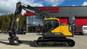 Volvo EC140EL / Pyörittäjä, Kauha, Rasvari, Siisti!