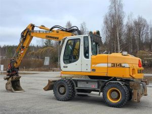LIEBHERR A 314 Litronic, Indexator, Webasto, Rasvari
