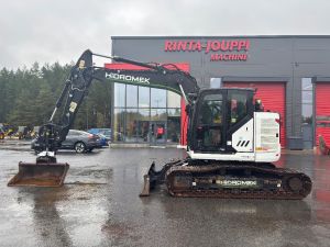 Hidromek HMK 145 LC-4 SR / Engcon EC-Oil, Rasvari, Kauha