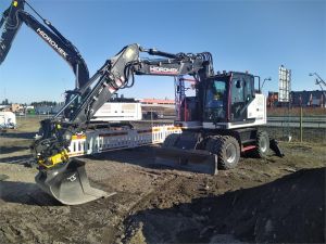 HIDROMEK HMK150W, Hjulburna grävmaskiner