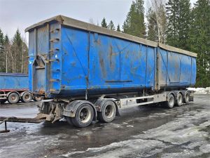 Myydään AM Automäkinen Vaihtolavaperävaunu 5-aks.