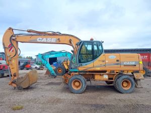CASE WX210 PYÖRITTÄJÄLLÄ, Hjulburna grävmaskiner