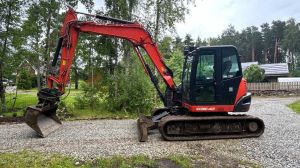KUBOTA KX 080-4 CX, Средние экскаваторы