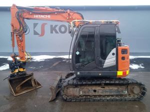 HITACHI MYYTY! SOLD!  ZX85US-6 ENGCON PIHDEILLÄ, Midigrävmaskiner 7t - 12t