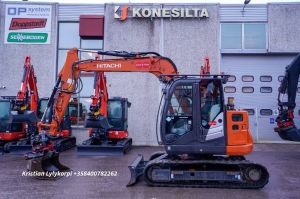 HITACHI ZX85US-6 ROTOTILTILLÄ, Средние экскаваторы