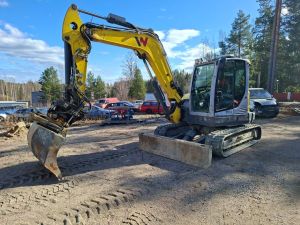 WACKER NEUSON EZ 80, Midi excavators 7t - 12t