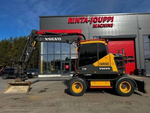 VOLVO EWR 130 E / Pyörittäjä, 6 Työlaitetta, Dig assist, Wheeled excavators