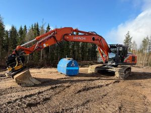 Hitachi ZX 250 LC-7, Telakaivukoneet