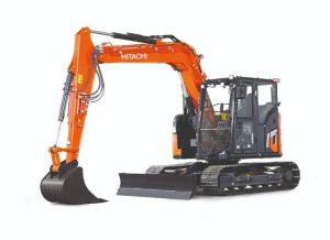 HITACHI ZX95US-7 BL, Midi excavators 7t - 12t