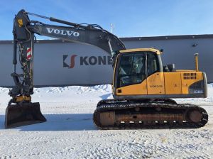 Volvo EC160CL PYÖRITTÄJÄ, 3D-LAITTEET, Telakaivukoneet