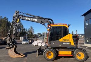 Volvo EWR 130 E / Pyörittäjä, 6 Työlaitetta, Tulossa!