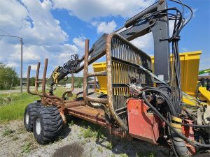 FARMI FOREST Vetävä metsäkärry kuormaimella, Other forestry