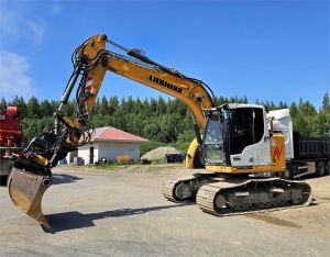 LIEBHERR 914 Compact Litronic, Engcon, 3 kauhaa, Гусеничные экскаваторы