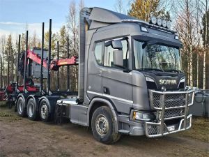 SCANIA R770 8X4, Kesla 2112T, 2-axlig