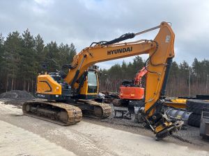 HYUNDAI HX 235 LCR / Engcon, Rasvari, Lämmitin