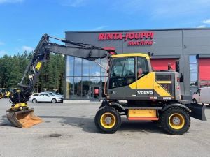 Volvo EWR 150 E /Engcon+pihdit,Leica 3 D,HIENO KONE, Pyöräkaivukoneet