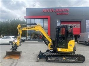 YANMAR Vio 50 / Pyörittäjä, Luiskakauha, Minigrävare < 7t