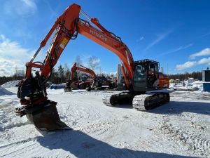 HITACHI ZX210LC-6, Гусеничные экскаваторы