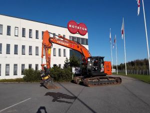 Hitachi ZX225USRLC-6, Telakaivukoneet