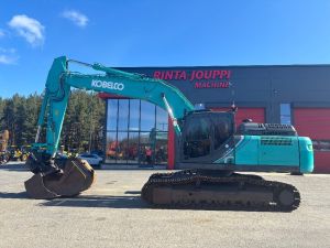 Kobelco SK 300 LC / Kallistaja, 2 kauhaa, Uudet ketjut
