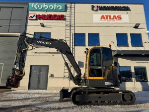 VOLVO ECR 88 PLUS Pyörittäjällä, Midigrävmaskiner 7t - 12t