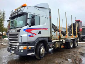 SCANIA R620 6X4, Nosturi, Alaterä, Timber trucks, 2-axle