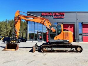 Doosan DX 235 / Engcon+Pihdit,Novatron 3-D+ 6 Lisälaite