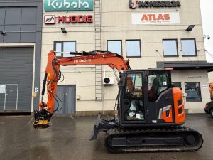 Hitachi ZX 95 US-7 Pyörittäjällä